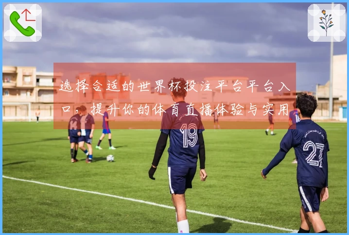 选择合适的世界杯投注平台平台入口，提升你的体育直播体验与实用功能对比分析