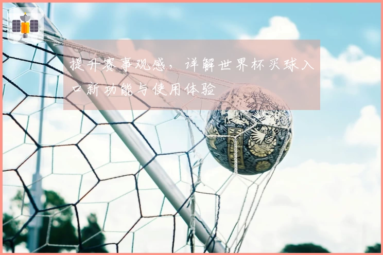 提升赛事观感，详解世界杯买球入口新功能与使用体验