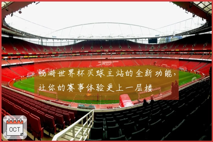 畅游世界杯买球主站的全新功能，让你的赛事体验更上一层楼